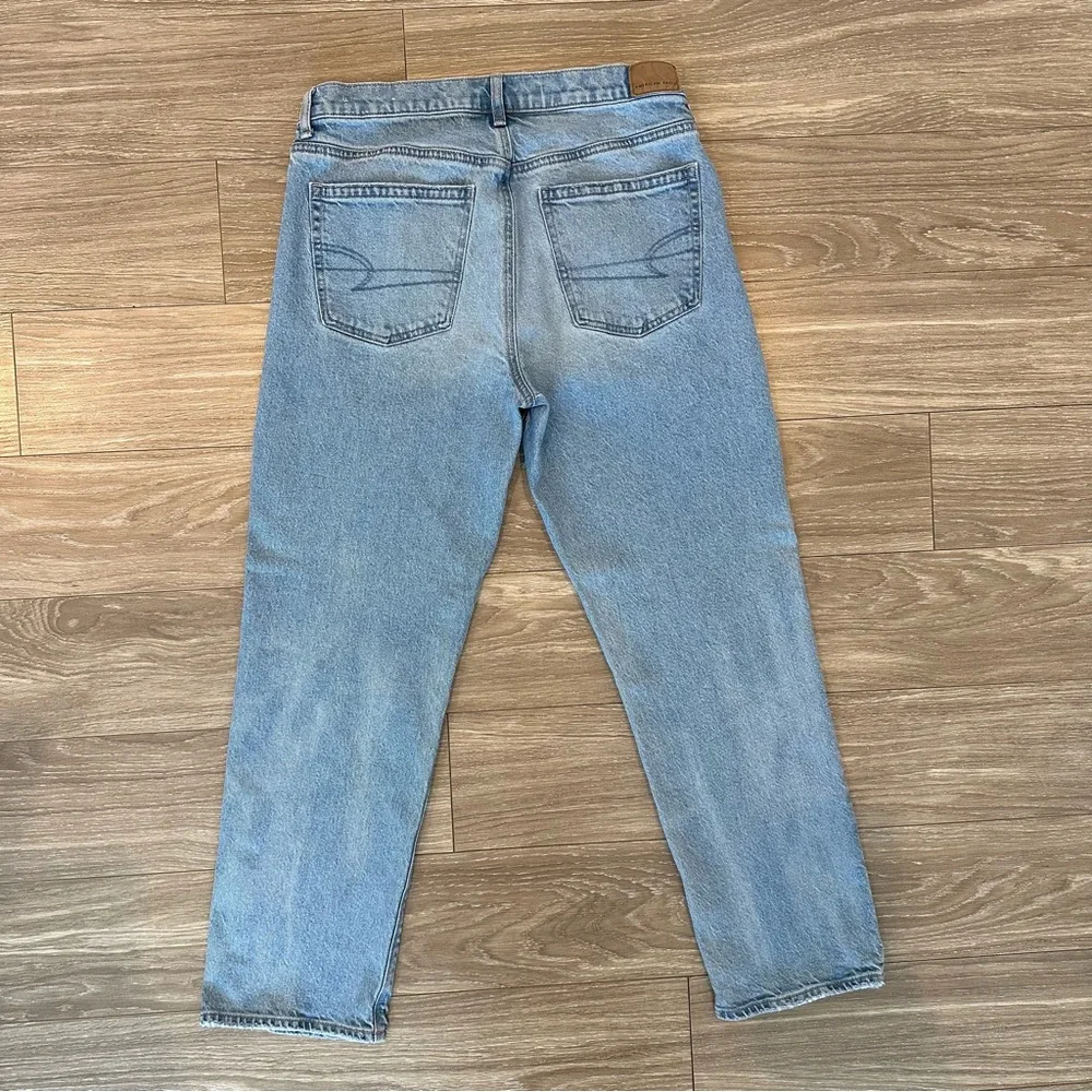 American Eagle AE super high rise ankle straight jeans - Picture 3 of 5